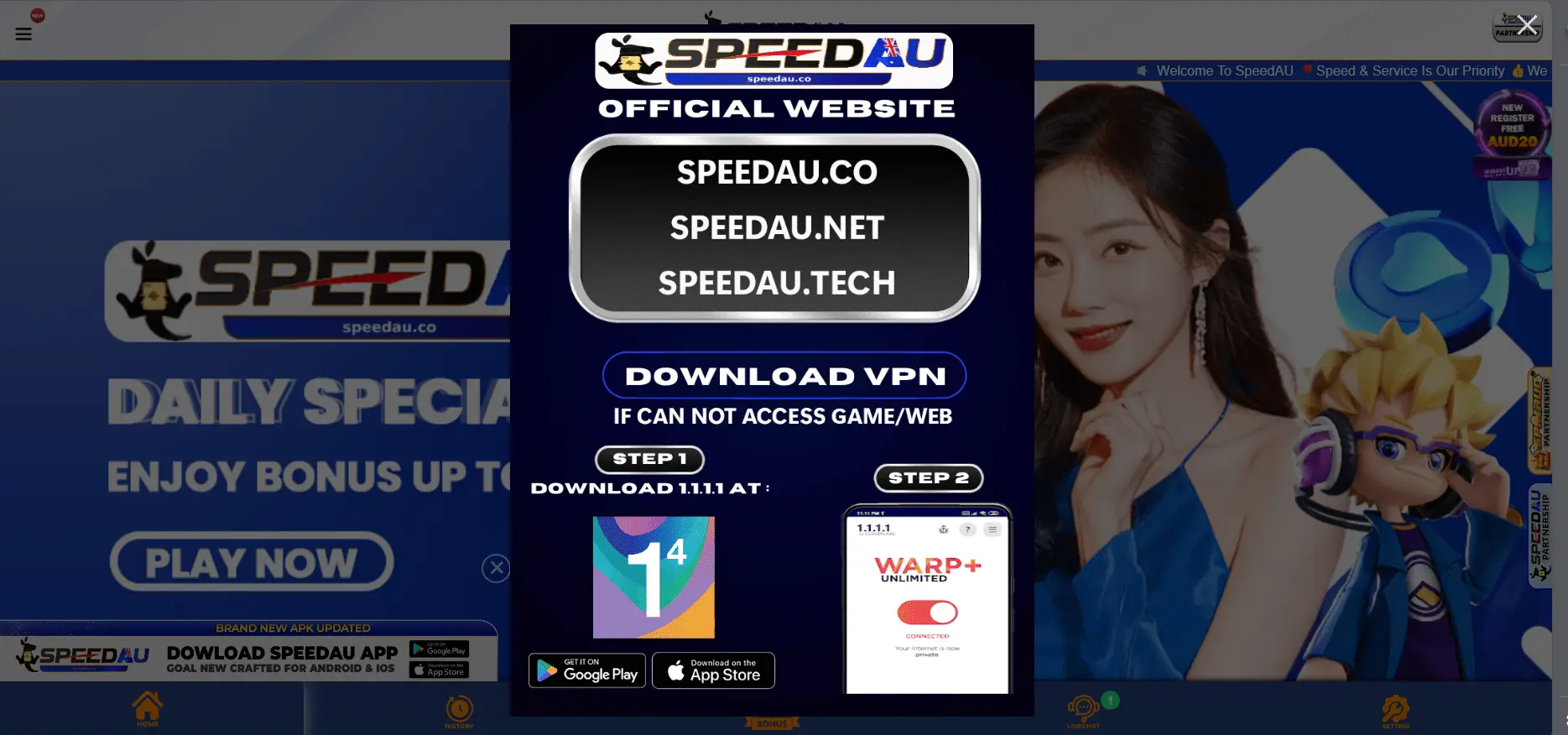 vpn speedau pokies